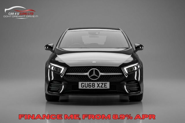 Mercedes-Benz A Class A200 Amg Line Hatchback GU68XZE Black #5