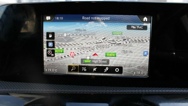Mercedes-Benz A Class A200 Amg Line Hatchback GU68XZE Black #2