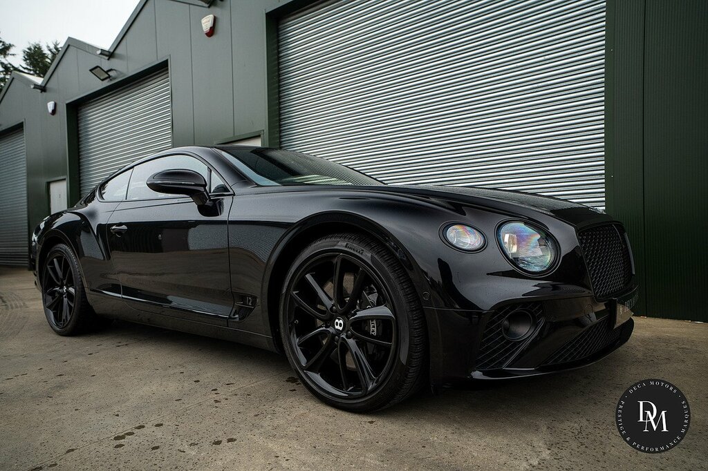 Bentley Continental Gt W12 Gt KE19AON Black #5