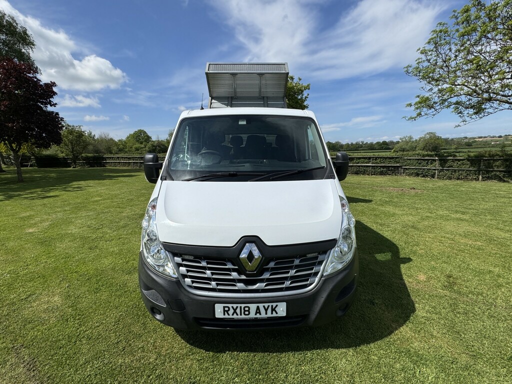 Renault Master 2.3 Chassis Double Cab Rwd Lll35tw Energy Dci 145 RX18AYK White #6