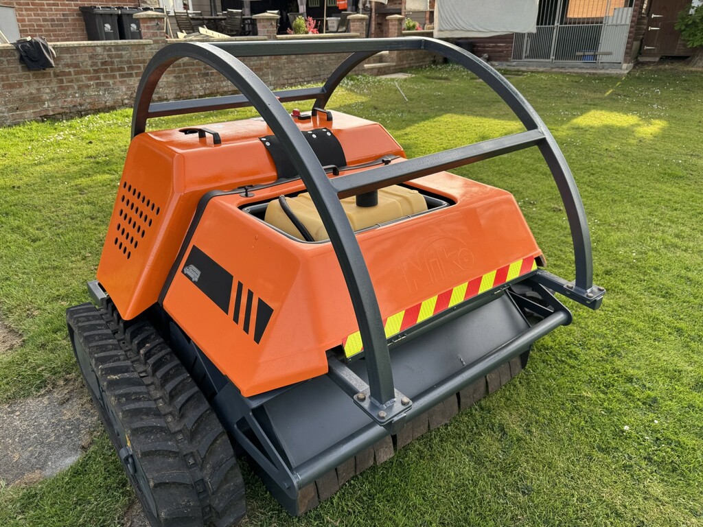 Ford Ranger Niko Robo Tracked Flail Mower Orange #2
