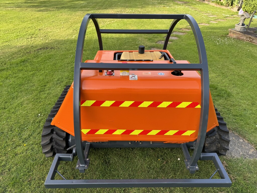 Ford Ranger Niko Robo Tracked Flail Mower Orange