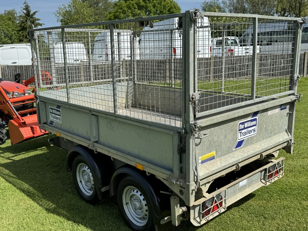 Ford Ranger Ifor Willams Tt2515 Tipper Trailer Silver #4