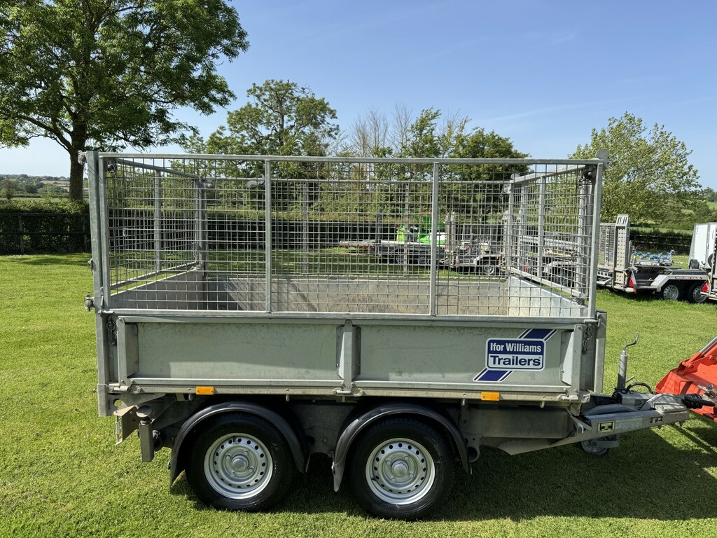 Ford Ranger Ifor Willams Tt2515 Tipper Trailer Silver #5