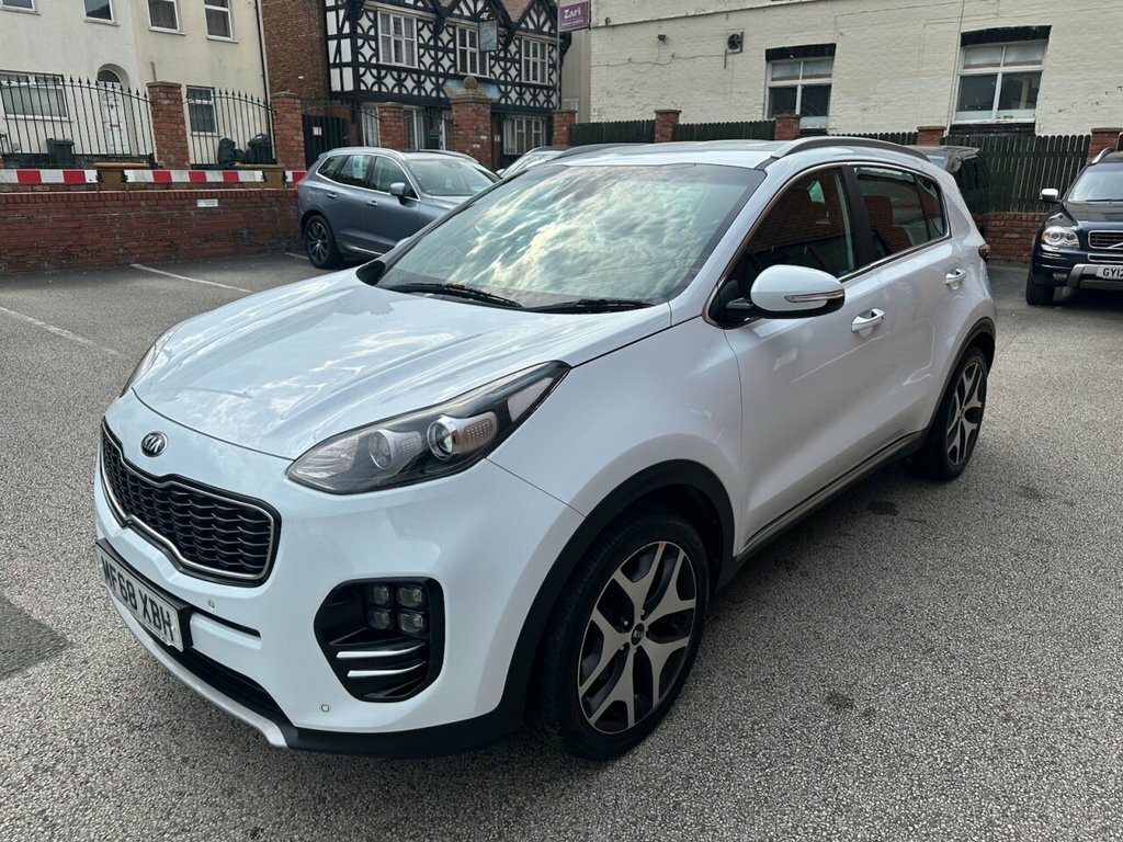 Kia Sportage 1.7L Gt-line MF68XBH White #2