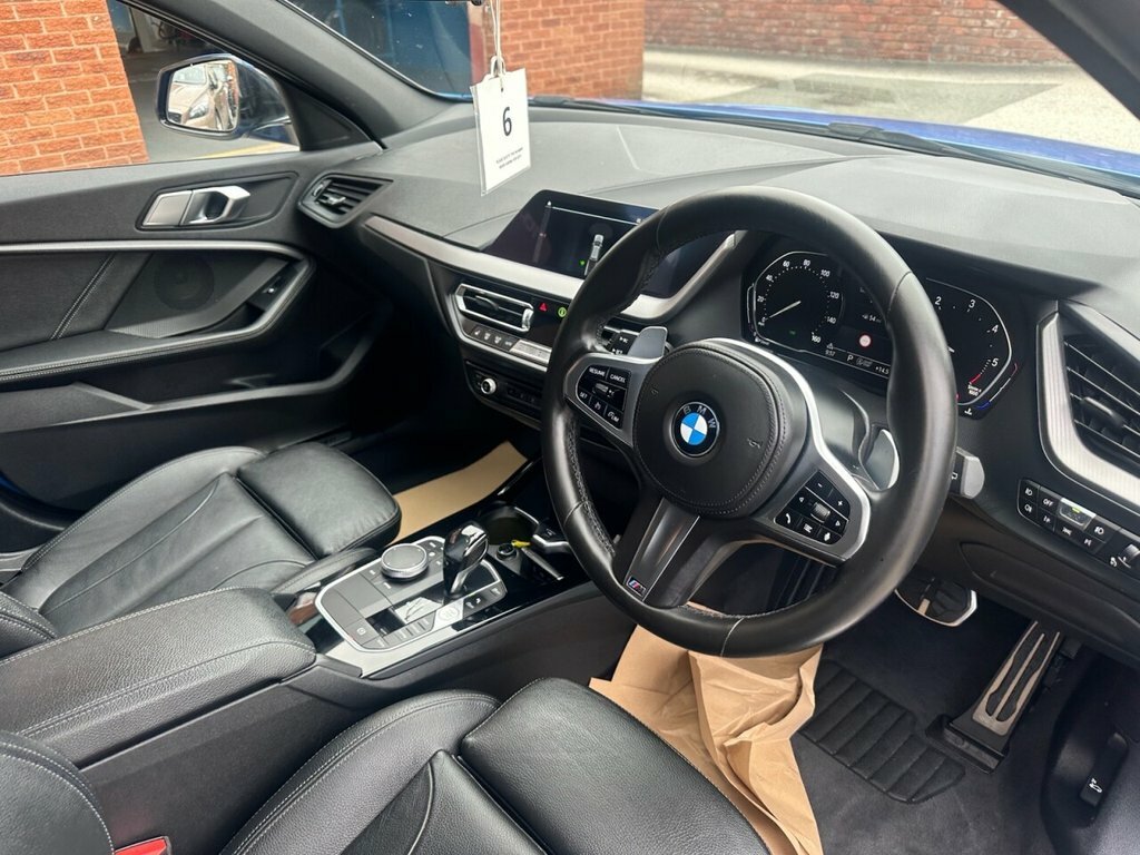 BMW 1 Series 2L M Sport YK70GGZ Blue #3