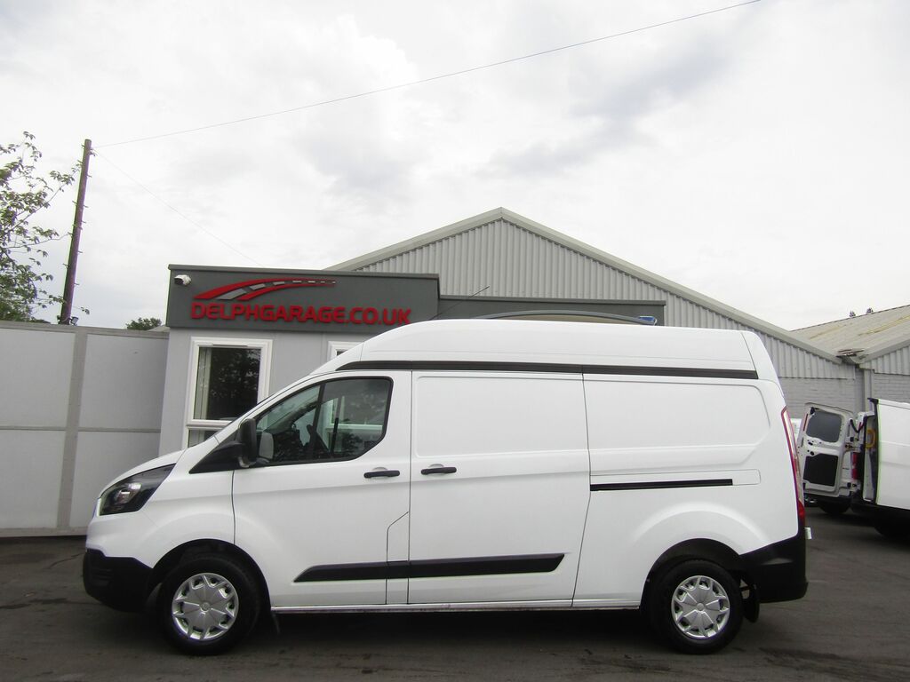 Ford Transit Custom 300 L2 H2 Air YV21GKC White #4