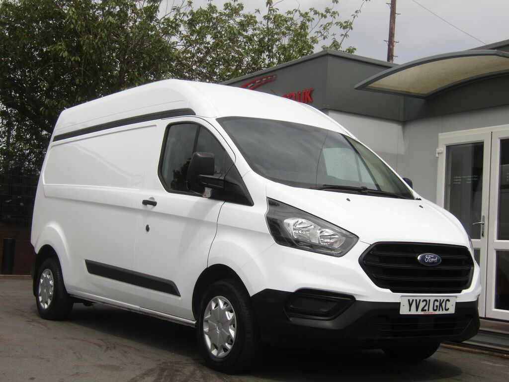 Ford Transit Custom 300 L2 H2 Air YV21GKC White #2