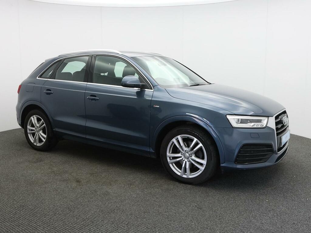 Audi Q3 2.0 Tdi 184 Quattro S Line S Tronic Blue