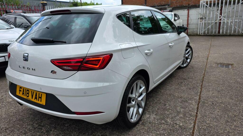 Seat Leon 1.4 Tsi Fr Technology Euro 6 Ss FA18VAH White #3