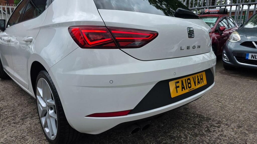 Seat Leon 1.4 Tsi Fr Technology Euro 6 Ss FA18VAH White #6