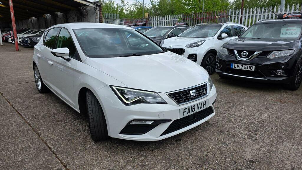 Seat Leon 1.4 Tsi Fr Technology Euro 6 Ss FA18VAH White #2