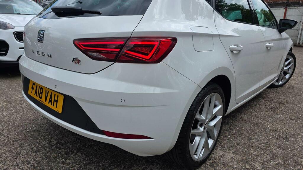 Seat Leon 1.4 Tsi Fr Technology Euro 6 Ss FA18VAH White #5