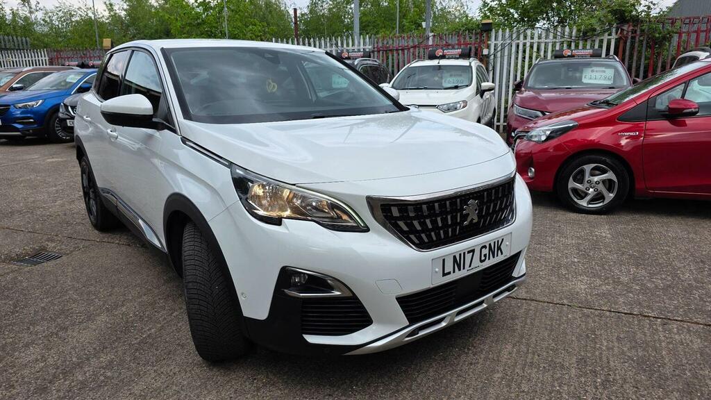 Peugeot 3008 1.6 Bluehdi Allure Euro 6 Ss LN17GNK White #2