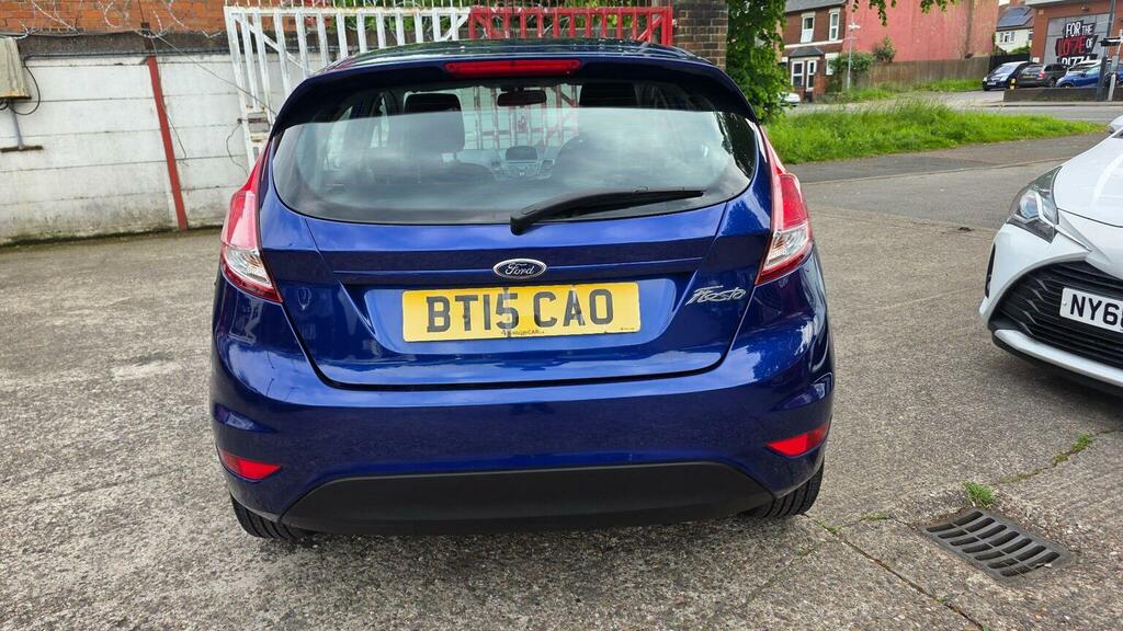 Ford Fiesta 1.25 Zetec Euro 6 BT15CAO Blue #4