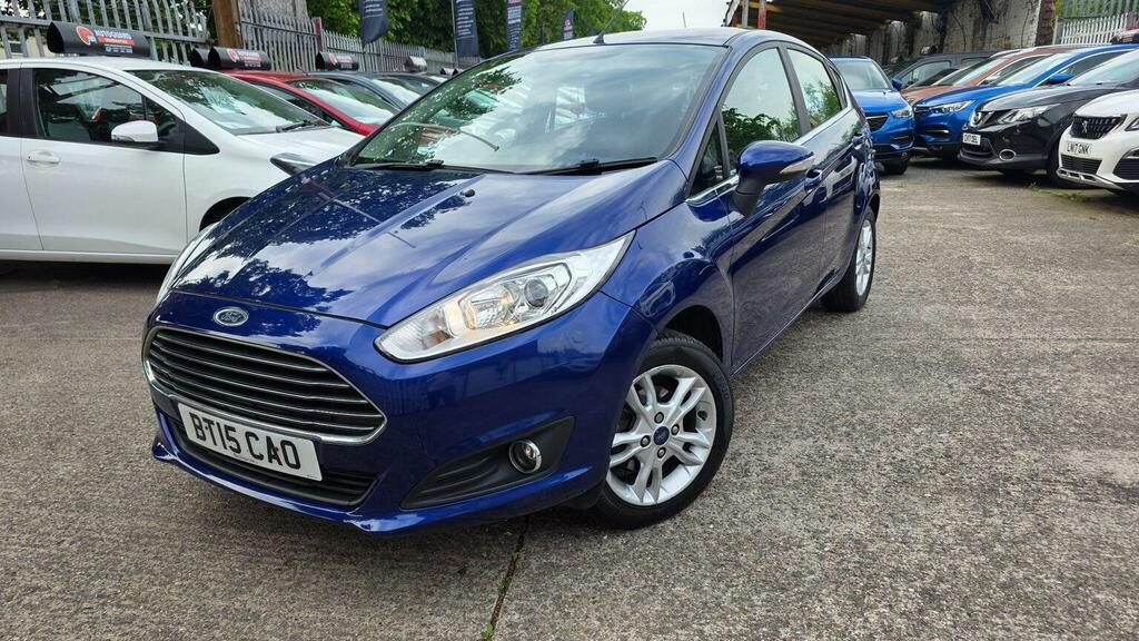 Ford Fiesta 1.25 Zetec Euro 6 Blue