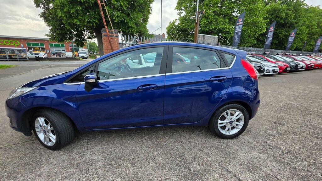 Ford Fiesta 1.25 Zetec Euro 6 BT15CAO Blue #2