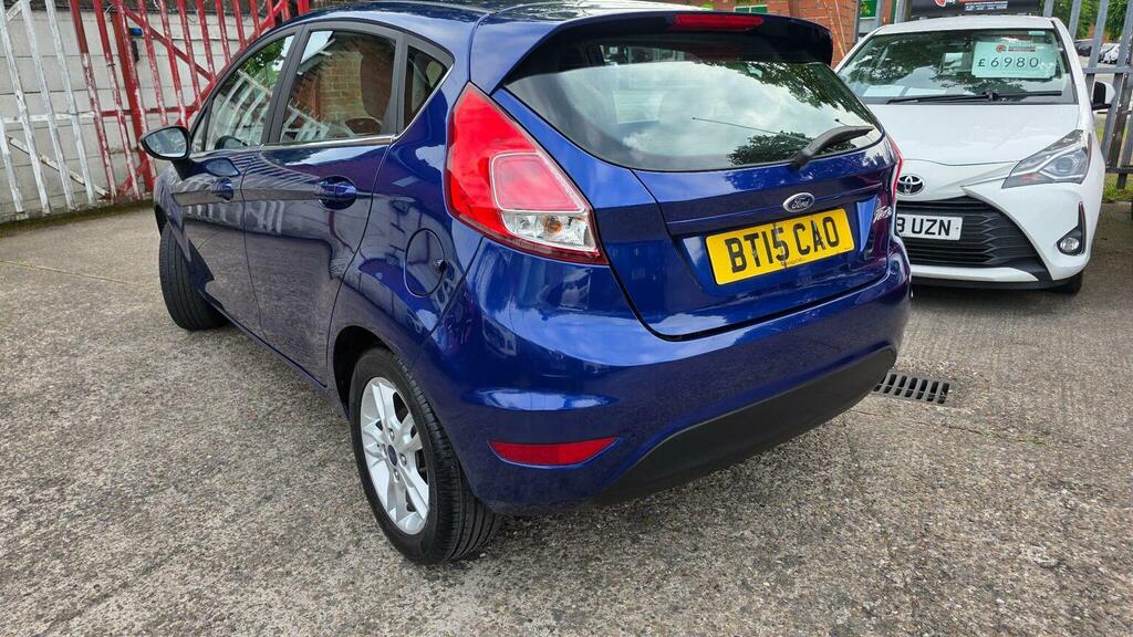 Ford Fiesta 1.25 Zetec Euro 6 BT15CAO Blue #3