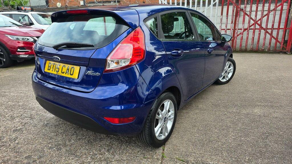 Ford Fiesta 1.25 Zetec Euro 6 BT15CAO Blue #5