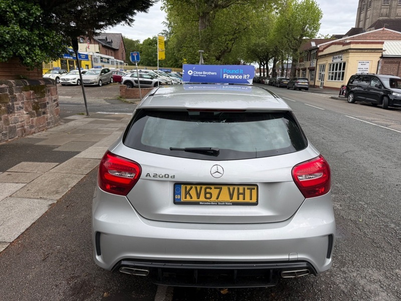 Mercedes-Benz A Class A 200 D Amg KV67VHT Silver #3