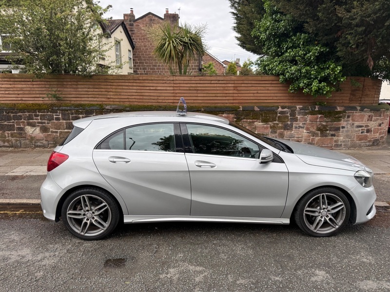 Mercedes-Benz A Class A 200 D Amg KV67VHT Silver #4