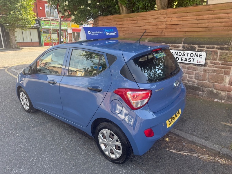 Hyundai I10 S Blue Drive NX16WFW Blue #4
