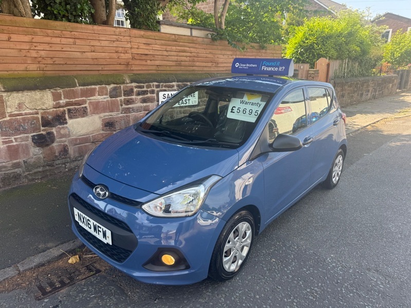 Hyundai I10 S Blue Drive NX16WFW Blue #2