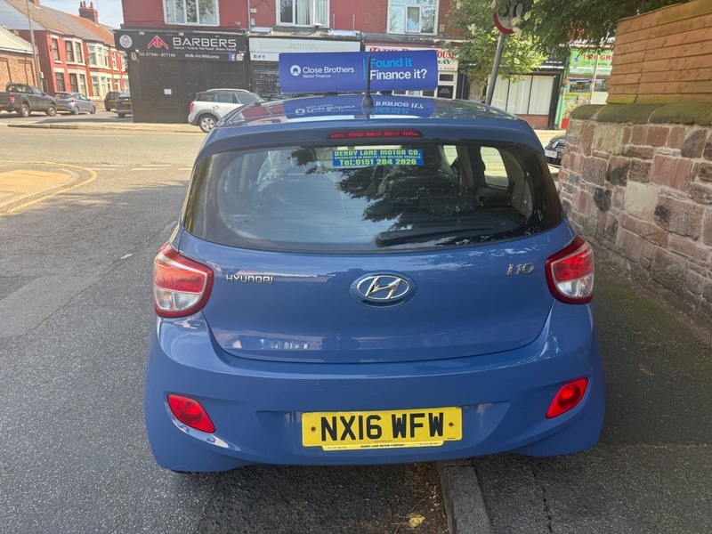Hyundai I10 S Blue Drive NX16WFW Blue #3