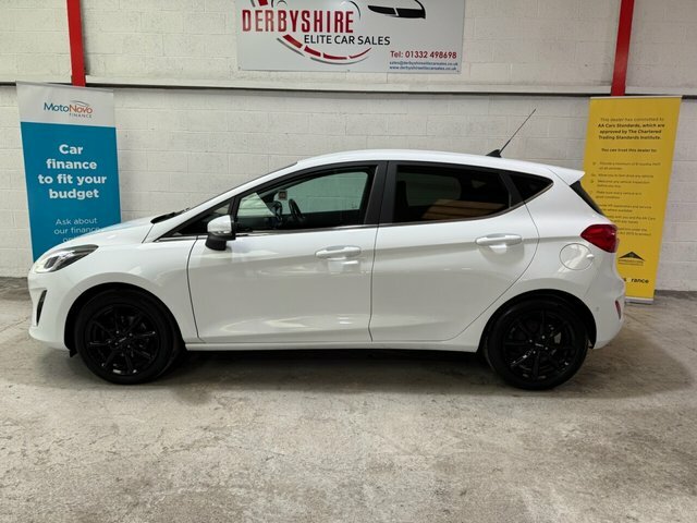 Ford Fiesta 1.0T Ecoboost Titanium Hatchback FP20UAA White #4