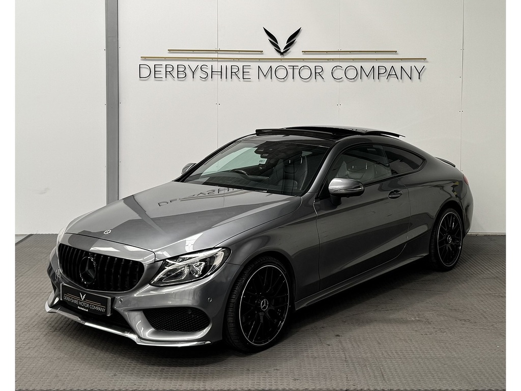 Mercedes-Benz C Class 2.1 C220d Amg Line Premium Plus Coupe MV66WVN Grey #3