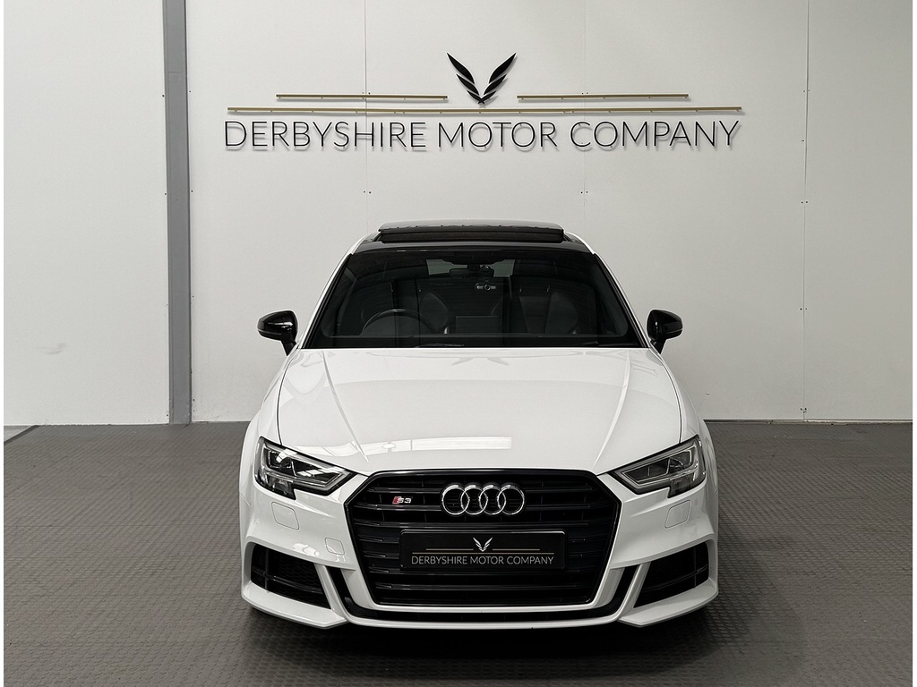 Audi S3 2.0 Tfsi Black Edition Sportback S Tron KT67DZM White #2