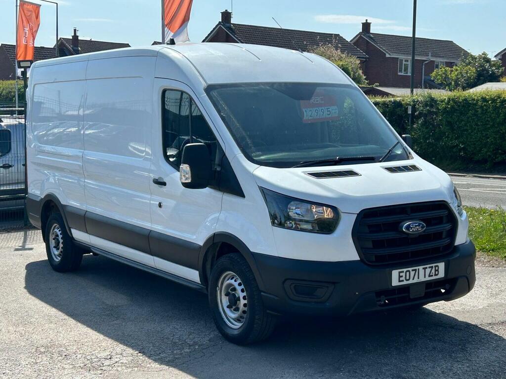Ford Transit Custom 2.0 350 Ecoblue Leader Fwd L3 H2 Euro 6 Ss EO71TZB White #3