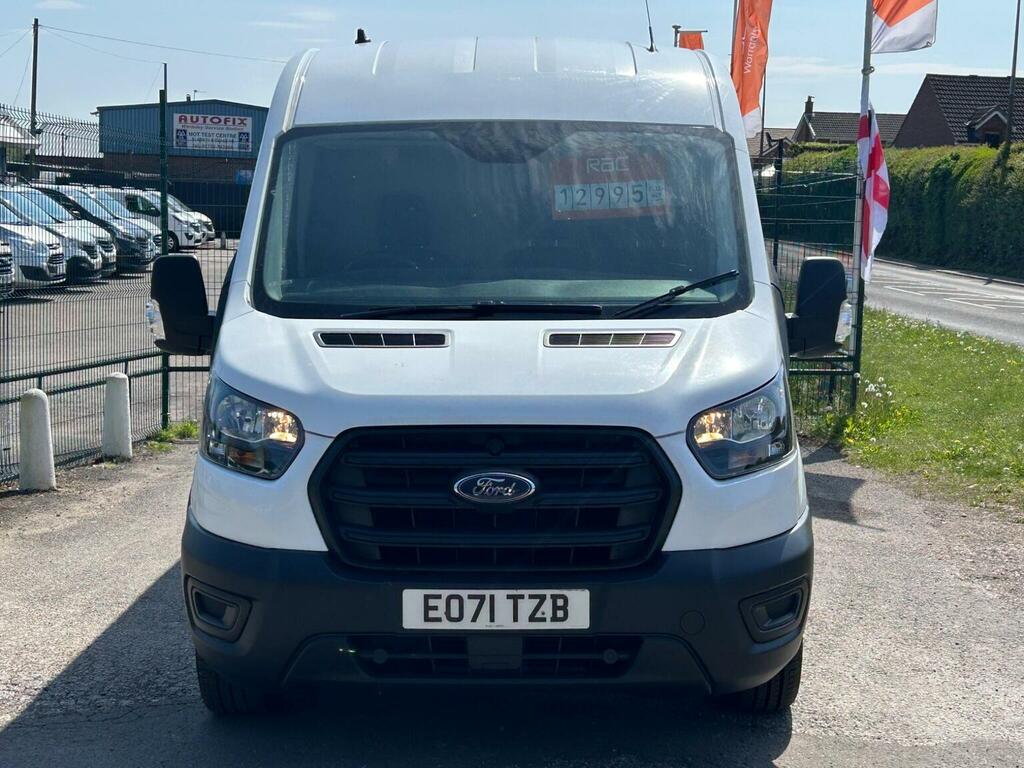 Ford Transit Custom 2.0 350 Ecoblue Leader Fwd L3 H2 Euro 6 Ss EO71TZB White #2