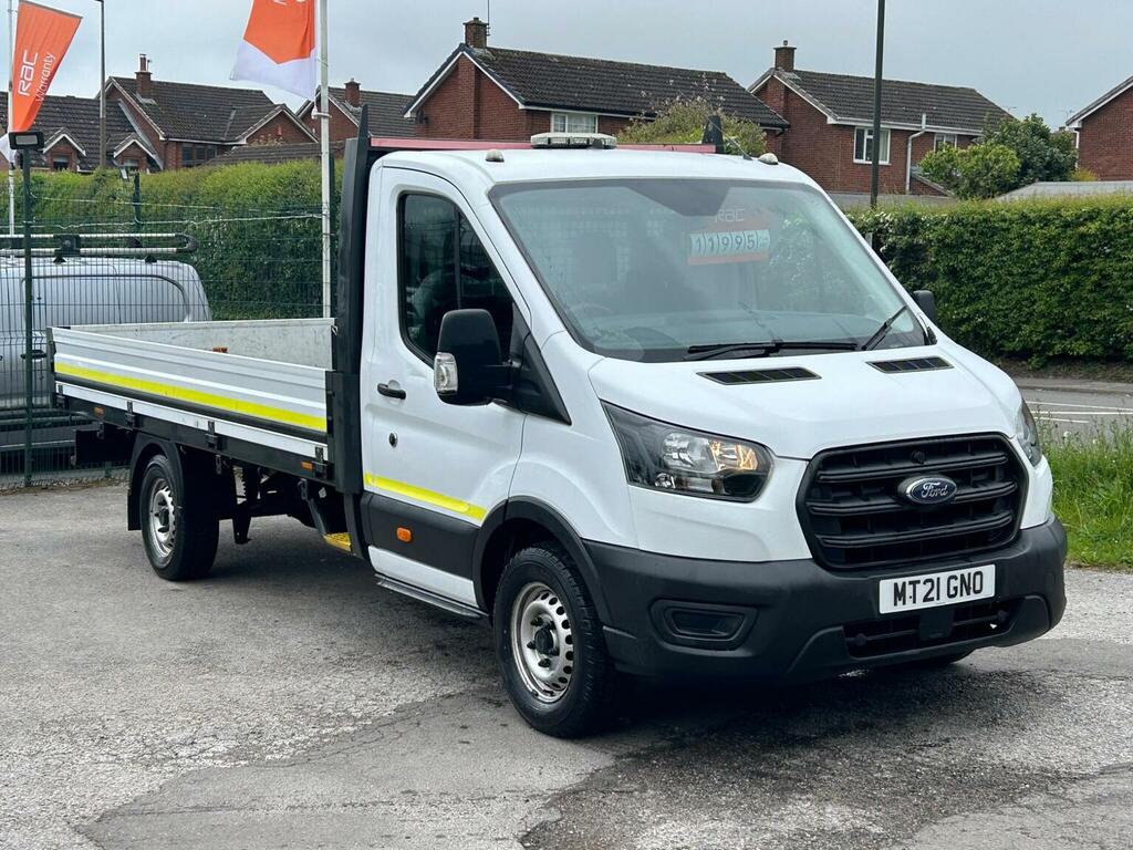 Ford Transit Custom 2.0 350 Ecoblue Leader Rwd L4 Euro 6 Ss MT21GNO White #3