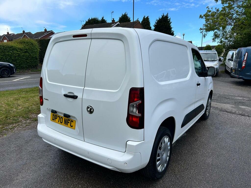 Vauxhall Combo 1.5 Turbo D 2300 Sportive L1 H1 Euro 6 20217 DP70NFC White #4