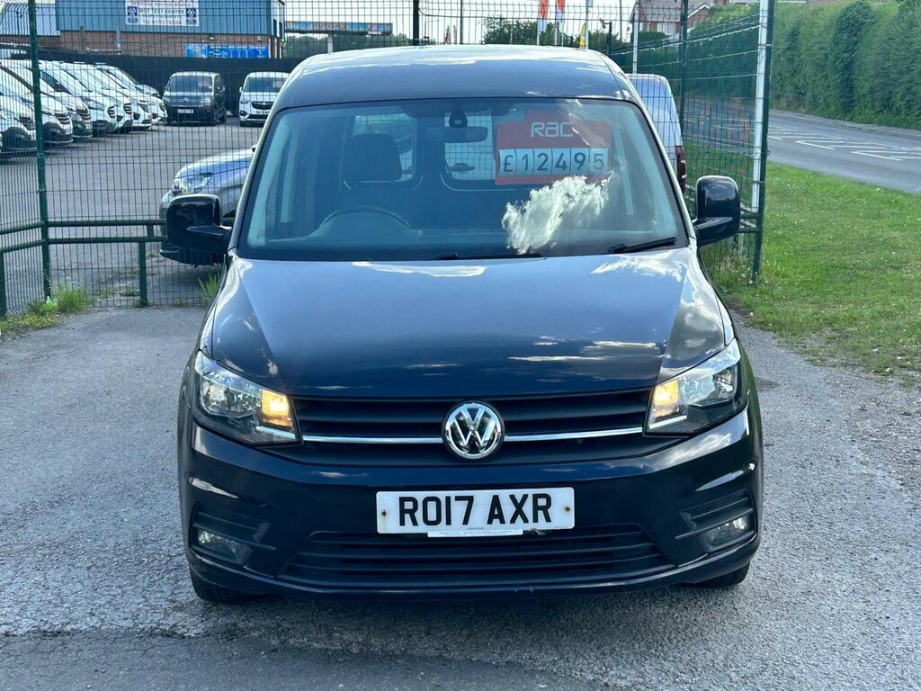 Volkswagen Caddy 1.6 Tdi C20 Cr Highline Dsg Swb Euro 5 20171 Black #2