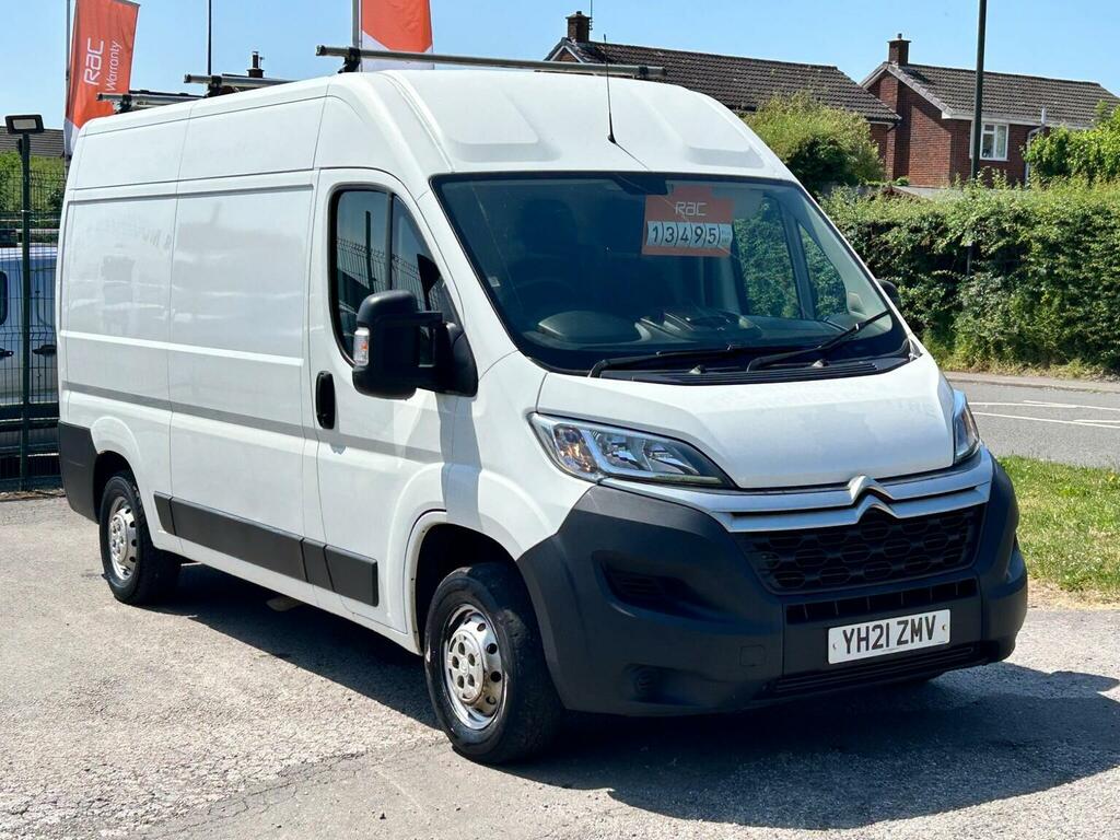 Citroen Relay 2.2 Bluehdi 35 Enterprise L2 High Roof Euro 6 Ss YH21ZMV White #3