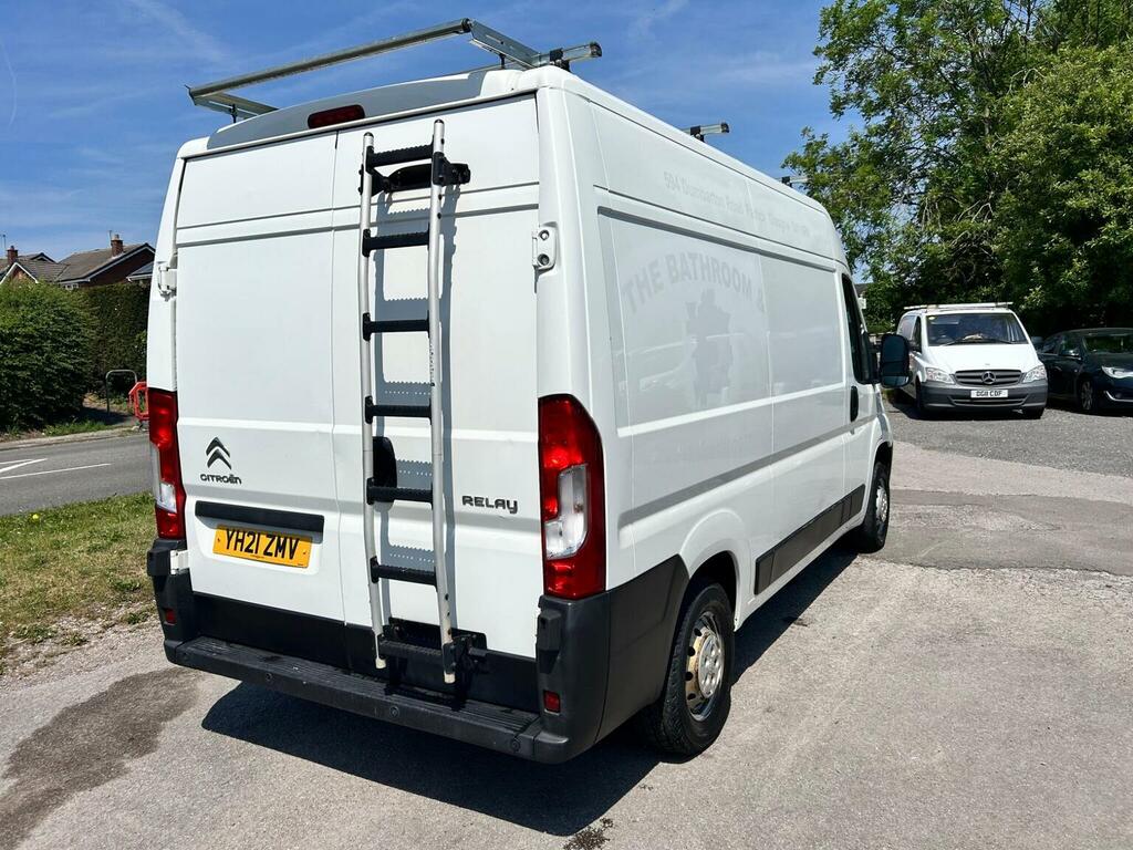 Citroen Relay 2.2 Bluehdi 35 Enterprise L2 High Roof Euro 6 Ss YH21ZMV White #4