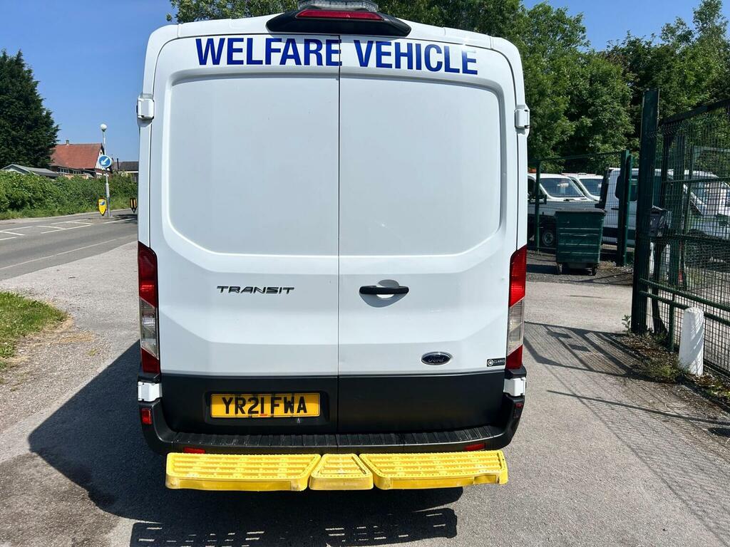 Ford Transit Custom Leader 350 2.0 L3 H2 Welfare Van 202121 YR21FWA White #5