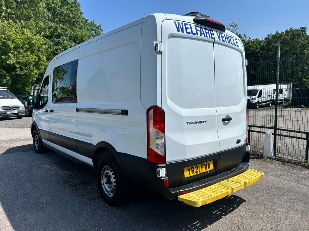 Ford Transit Custom Leader 350 2.0 L3 H2 Welfare Van 202121 YR21FWA White #6