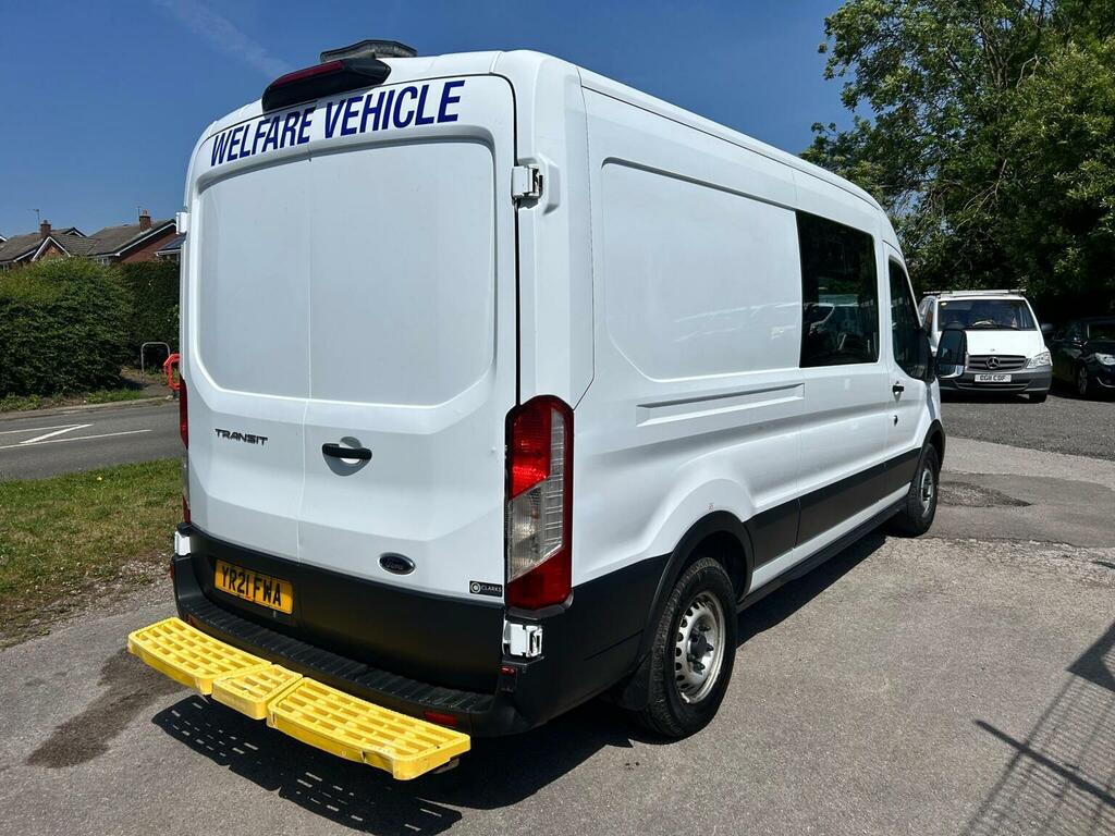 Ford Transit Custom Leader 350 2.0 L3 H2 Welfare Van 202121 YR21FWA White #4