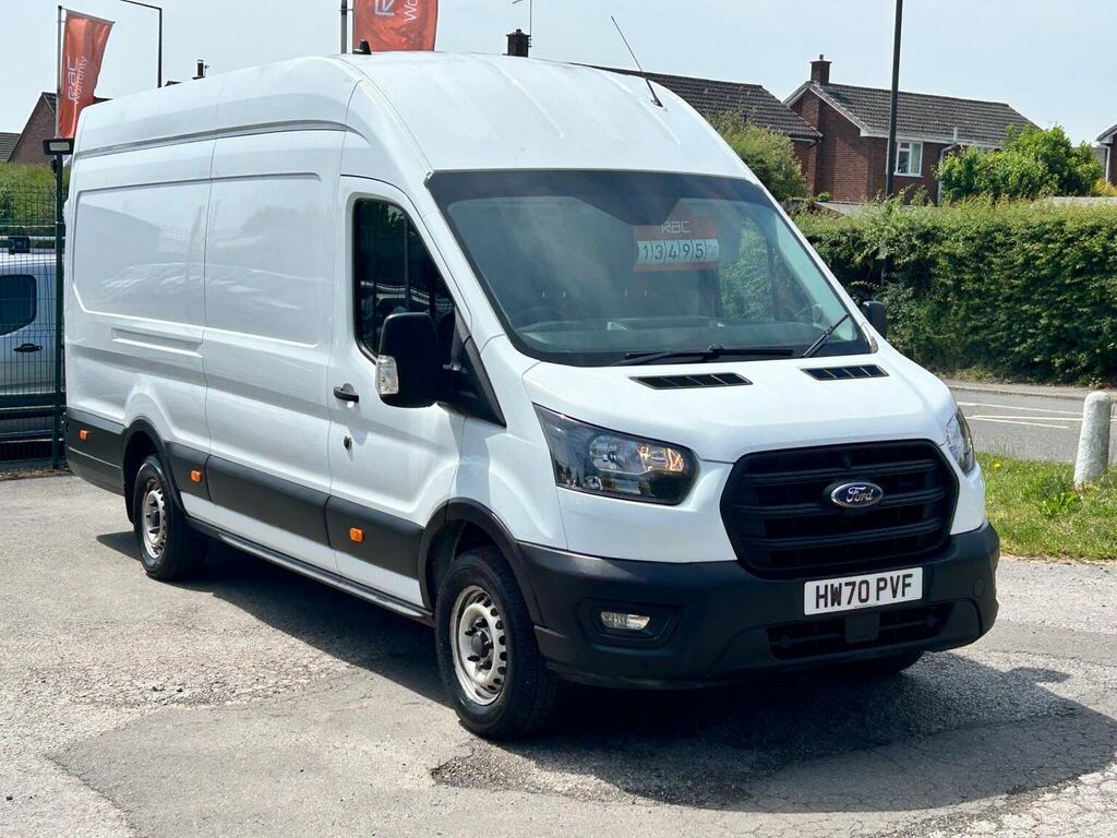 Ford Transit Custom 2.0 350 Ecoblue Leader Rwd L4 H3 Euro 6 Ss HW70PVF White #3