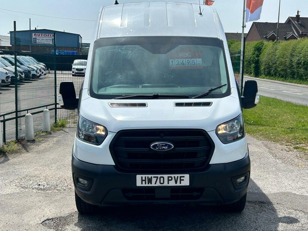 Ford Transit Custom 2.0 350 Ecoblue Leader Rwd L4 H3 Euro 6 Ss HW70PVF White #2