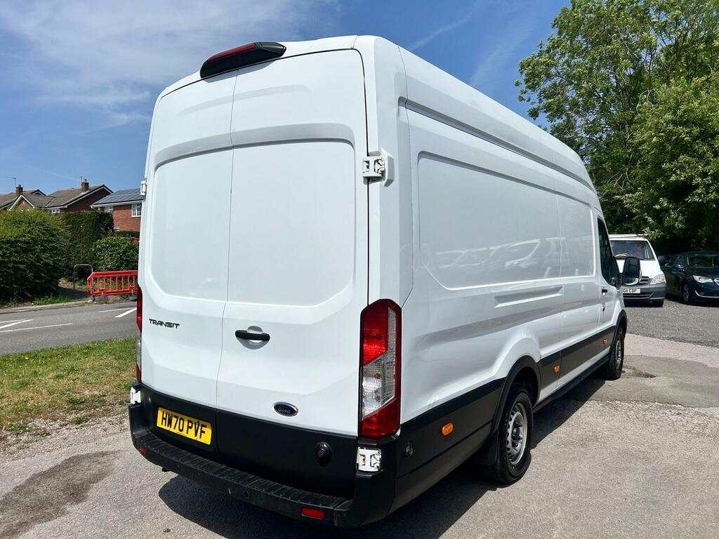 Ford Transit Custom 2.0 350 Ecoblue Leader Rwd L4 H3 Euro 6 Ss HW70PVF White #4