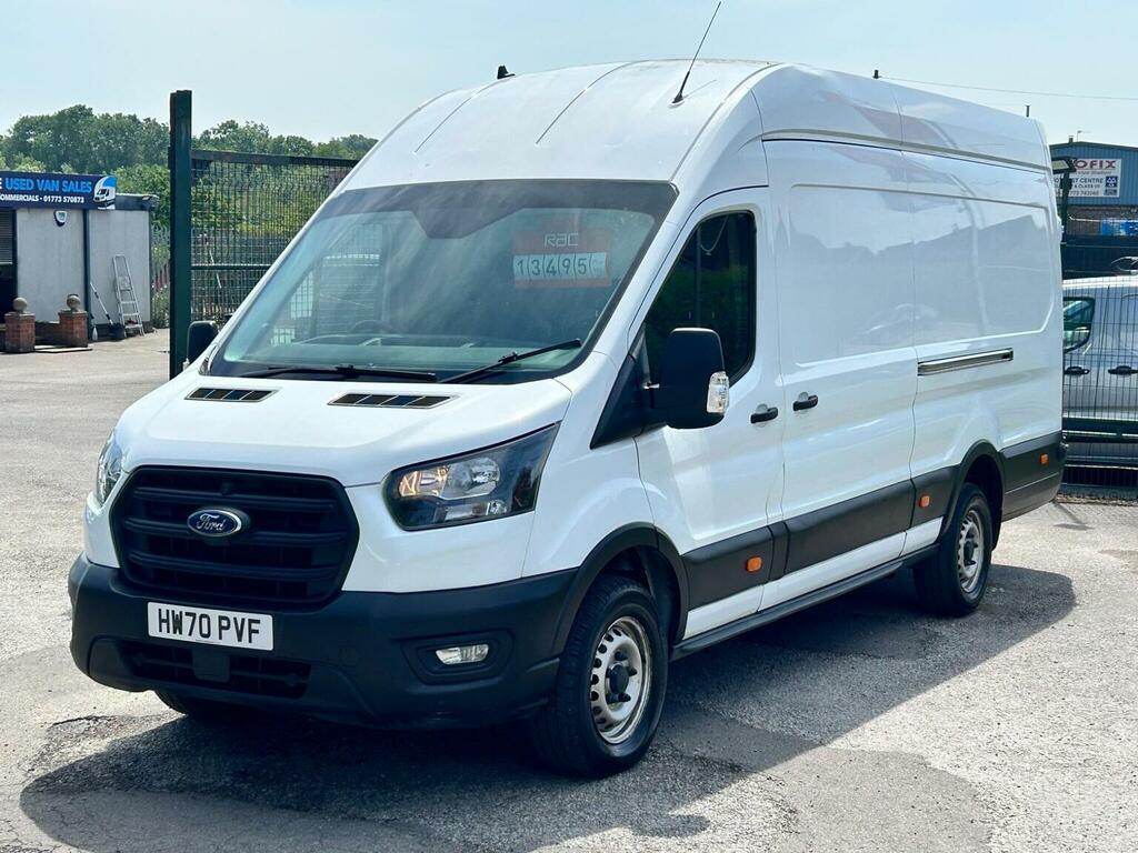 Ford Transit Custom 2.0 350 Ecoblue Leader Rwd L4 H3 Euro 6 Ss White