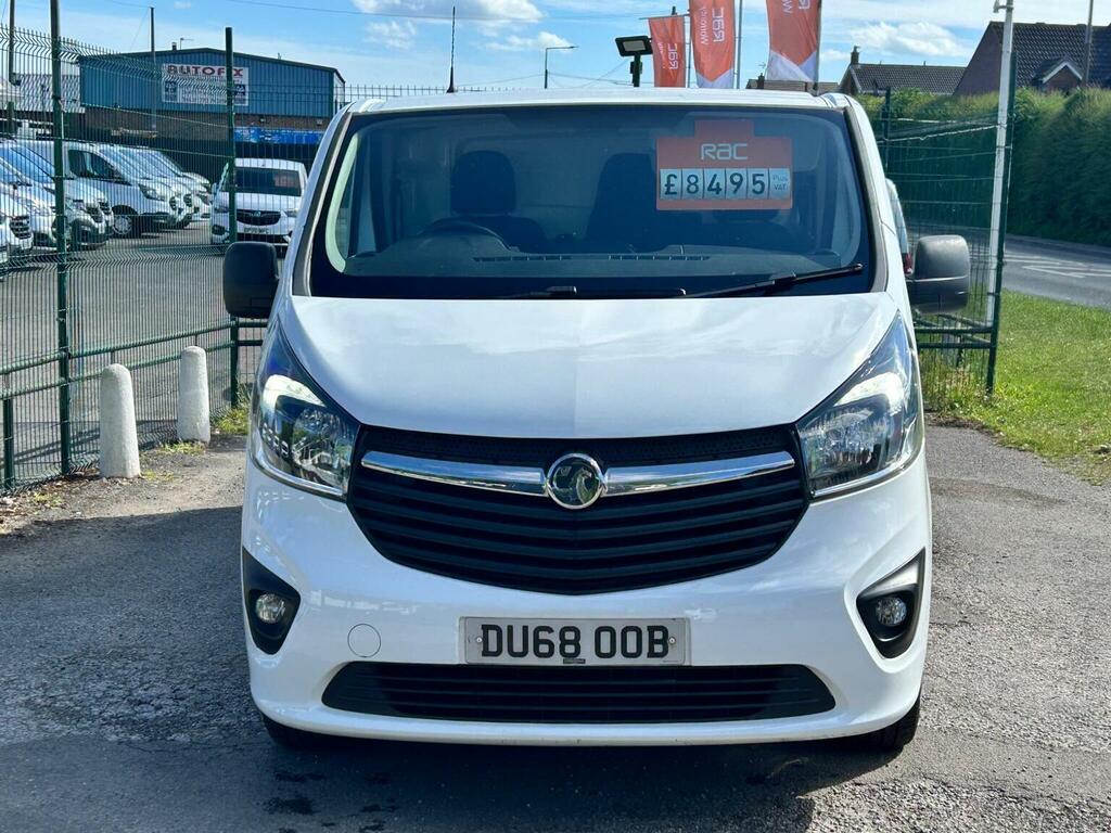 Vauxhall Vivaro 1.6 Cdti 2900 Sportive L2 H1 Euro 6 201868 DU68OOB White #2