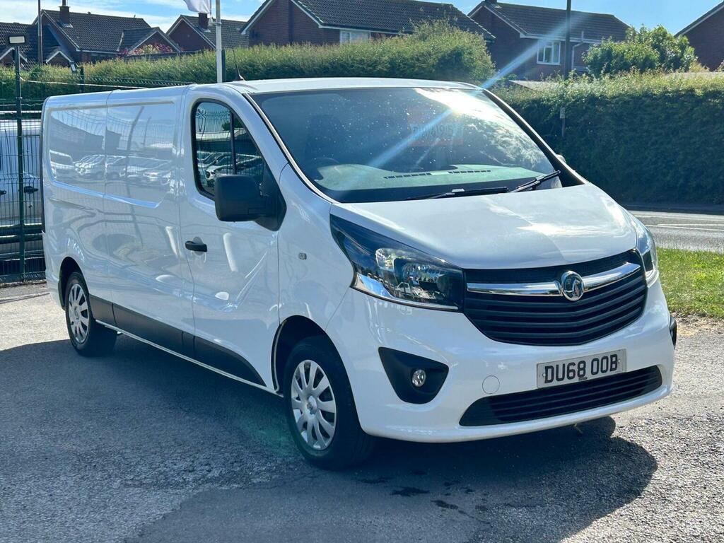 Vauxhall Vivaro 1.6 Cdti 2900 Sportive L2 H1 Euro 6 201868 DU68OOB White #3