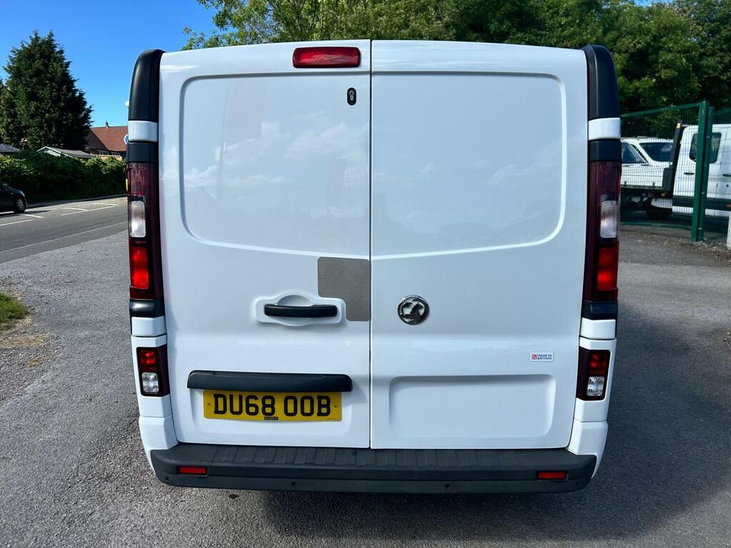 Vauxhall Vivaro 1.6 Cdti 2900 Sportive L2 H1 Euro 6 201868 DU68OOB White #5