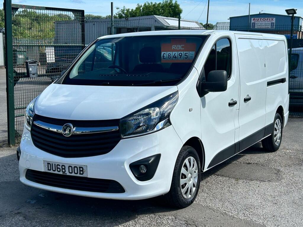 Vauxhall Vivaro 1.6 Cdti 2900 Sportive L2 H1 Euro 6 201868 White