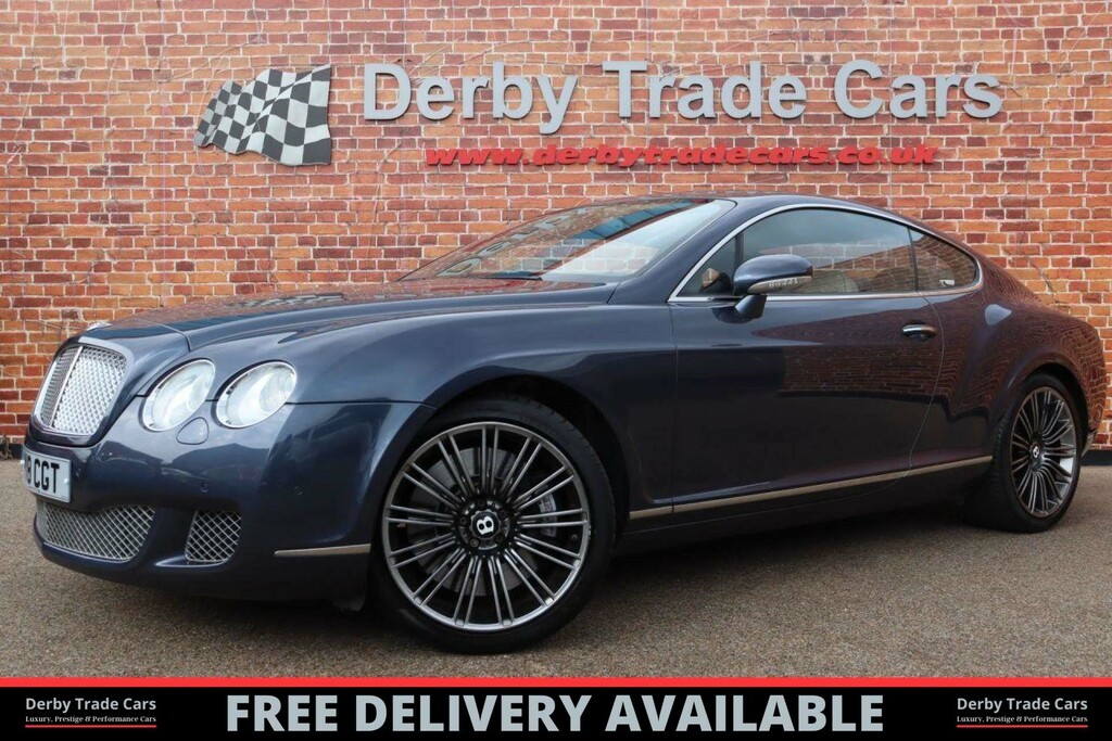 Bentley Continental Gt W12 Gt Speed Coupe - Rear Cam H Blue
